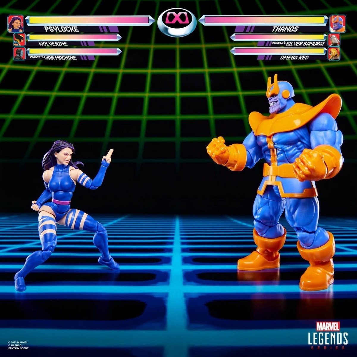 Marvel Legends Series Gamerverse Psylocke vs. Thanos Target