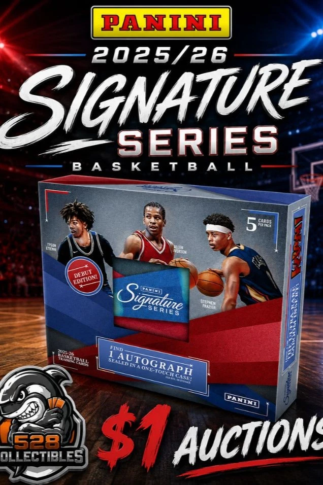 $1 Auctions! 2025/26 Panini Signature Series Basketball Player Break!