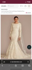 Wedding Dress Size 18W NWT Oleg Cassini David’s Bridal List Price $610 Final
