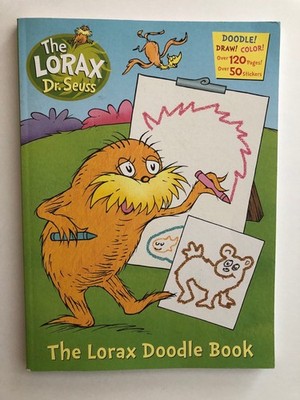 Lorax Doodle Book by Golden Books (2012, Paperback)