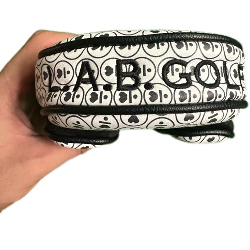 New DF3 Push Rod Cover Golf Club Cover Head Cover Cap Cover Magnetic Black white - Foto 9 di 21