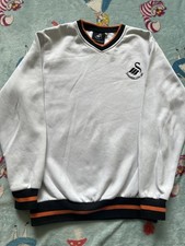 Pull pull football blanc Swansea City AFC taille L produit officiel