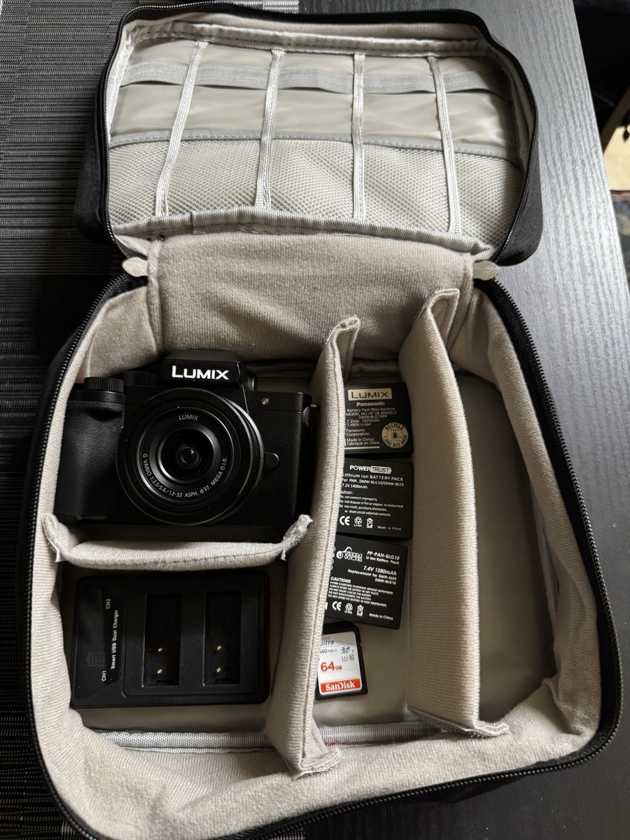 Panasonic LUMIX DC-G100K Mirrorless Camera Kit 12-32mm Lens Wi-Fi