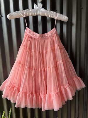 Luna Luna Copenhagen Pink Tulle Skirt Girls 4/5 Fairy Princess Fairycore Barbie