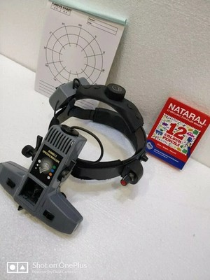 Professional Indirect Ophthalmoscope Set | Rechargeable Light Source + 20D Lens