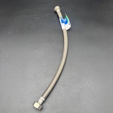 Braided Faucet Connector 16" 1/2" FIP TO 1/2" FIP Brass Craft