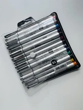 Copic Multiliner Set of 12 Assorted Color Pens
