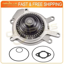 Engine Water Pump W/Gasket For 2006-14 Chevrolet Express Silverado 2500 HD 6.6L