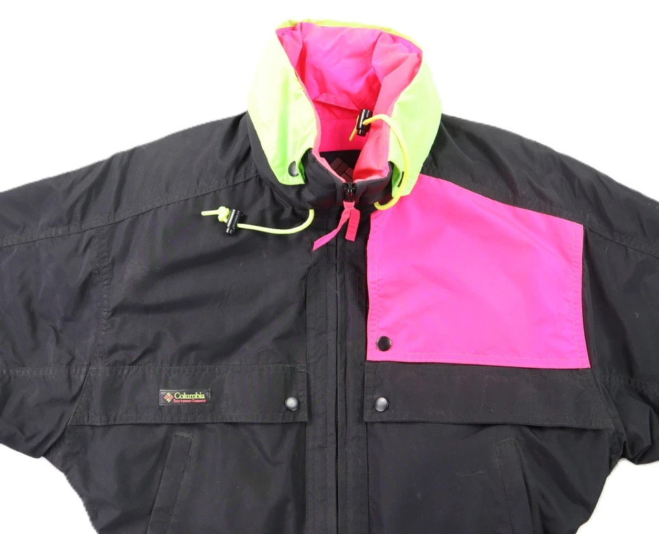 VTG COLUMBIA SKI US Women’s Large Snow Suit One Piece Retro Black Coveralls - Image 3 of 4