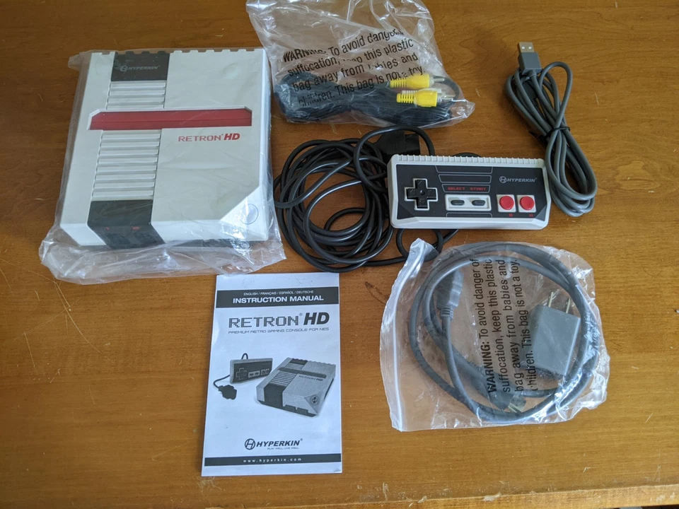 Hyperkin Retron HD Gaming Console for NES (Gray) M01888-GR Brand New Sealed - Image 3 of 4