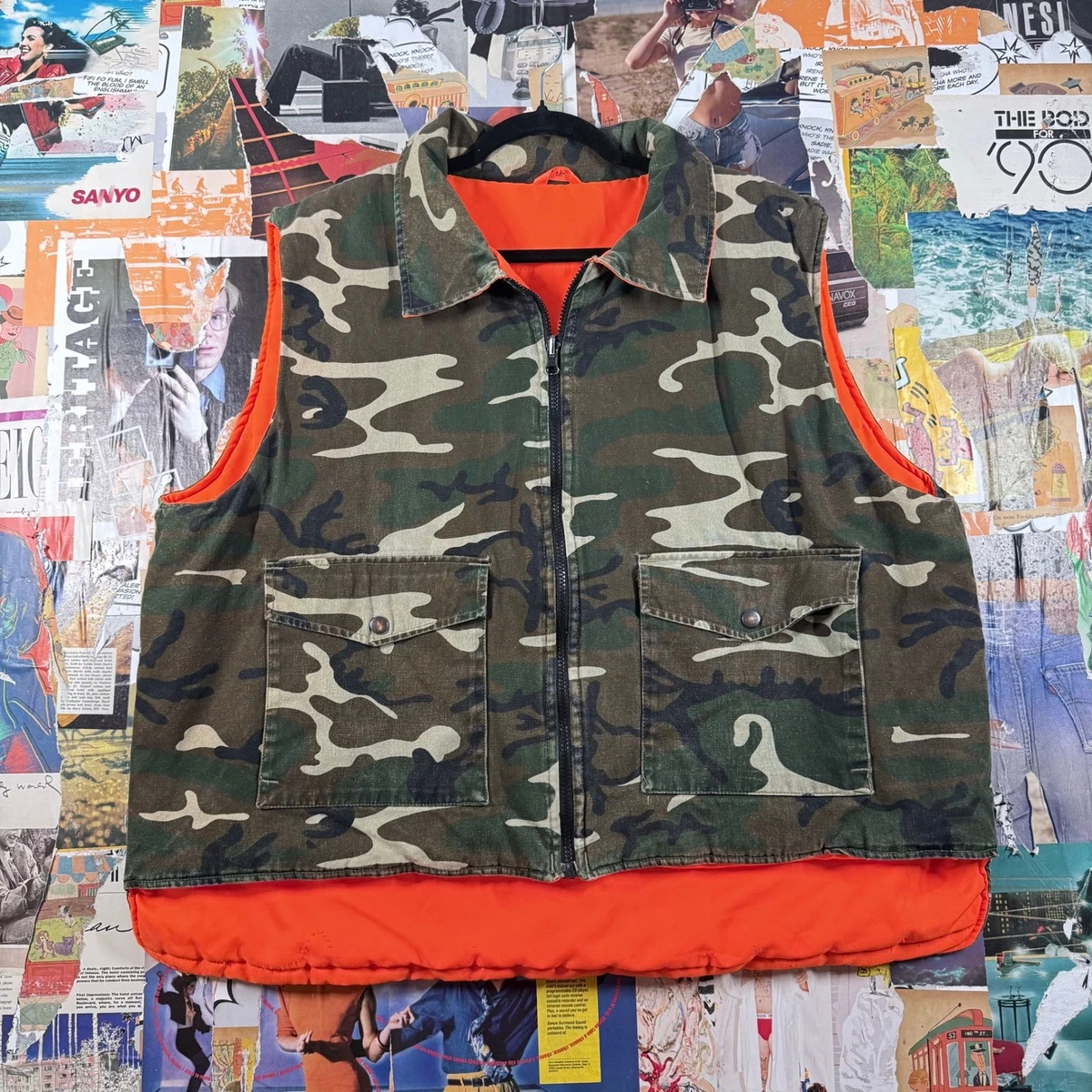 メンズウェア TANGRAM PACKABLE NYLON VEST CAMO XL メンズウェア TANGRAM PACKABLE NYLON VEST CAMO XL メンズウェア