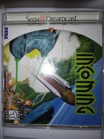 Incoming (Sega Dreamcast, 1999) Game Case Manual - Tested and Working