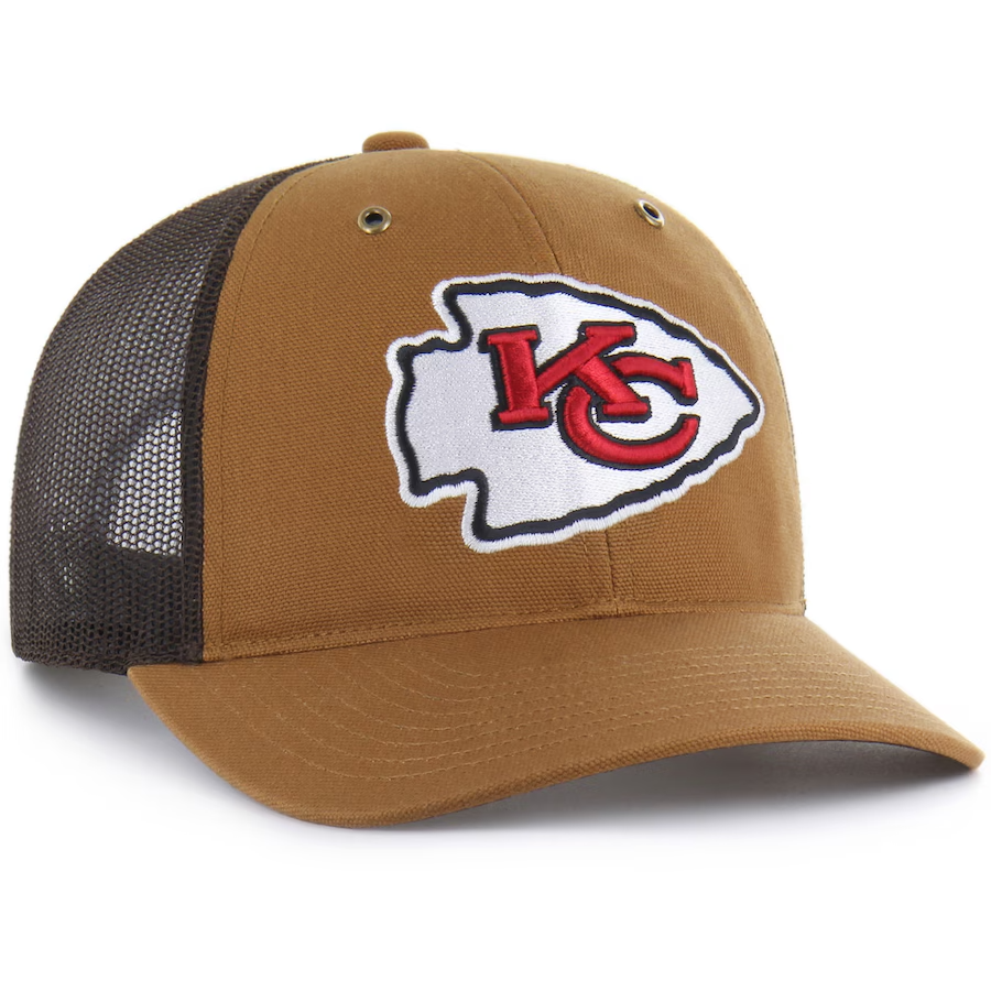 Kansas City Chiefs Carhartt x '47 Trucker Adjustable Snapback Hat
