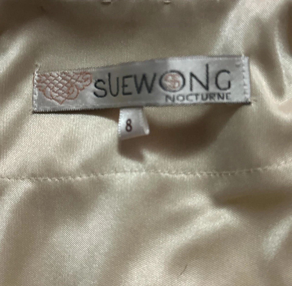 Sue Wong Vintage Dress Size 8 - Image 4 of 4