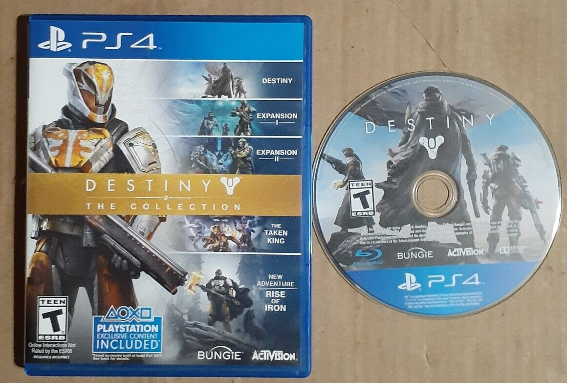 Destiny: The Collection (Sony PlayStation 4, 2016 PS4) VG Shape