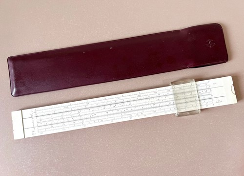Soviet Slide Rule 1973 Leningrad 5161-72 USSR Math Calculator with Case Metric - Picture 3 of 8