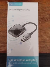 Car Wireless Adapter - Wired CarPlay for iPhone 6 or later, iOS 10 or higher