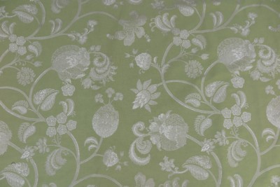 ZOFFANY CURTAIN/UPHOLSTERY FABRIC ''Vivaldi'' 1 METRE lLINEN/CATKIN WOVEN DESIGN