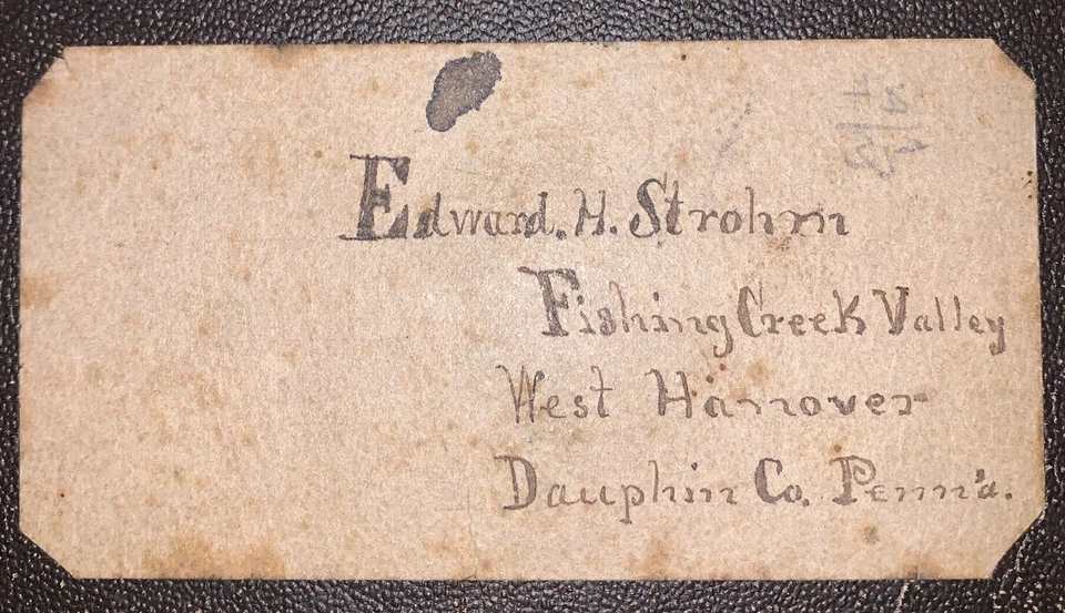 1888-89, MANUSCRIPT MUSIC BOOK, DAUPHIN COUNTY, PENNSYLVANIA, HANDWRITTEN - Image 2 of 4