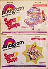 Anagram Supershape Powerpuff Girls Birthday Party Balloon.Hard to Find.2 Kinds