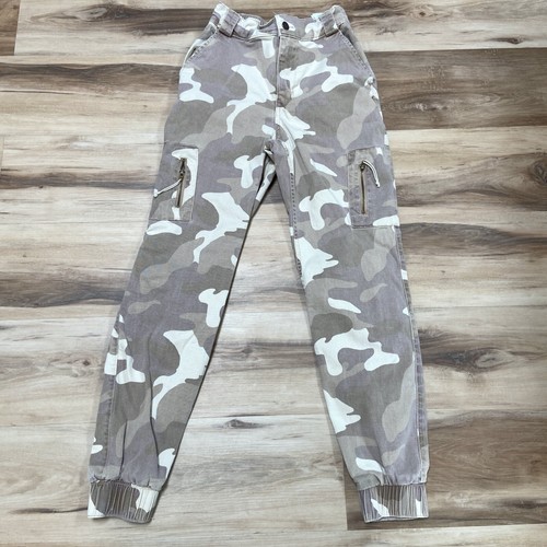 Hollister Womens Pants Camo Joggers XS 