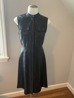 bcbgmaxazria leather dresses