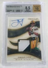 JORDAN LOVE - 2020 IMMACULATE - #104 - ROOKIE RC AUTO PATCH #61/99 - BGS 8.5/10