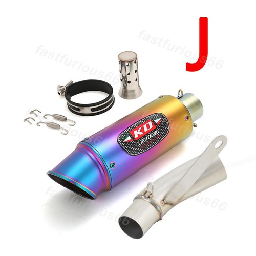 51MM Muffler For QJMOTOR QJ800GS-G SRK800RR 2023-2024 Exhaust Tips Mid Link Pipe - Picture 14 of 14