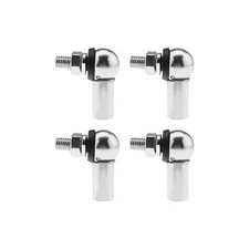 Micro Traders 4Pcs Angle Linkage Ball Joint Kit with Spring Clip Dust Seal CS...