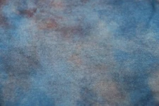 Summer Blue Light HAND DYED RUG HOOKING WOOL over 1/8 yard Spotted Cur