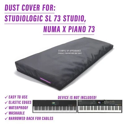 DUSTCOVERPRO STAUBSCHUTZ für Fatar Studiologic SL73 Studio / SL73 Mk2 / Numa X Piano 73