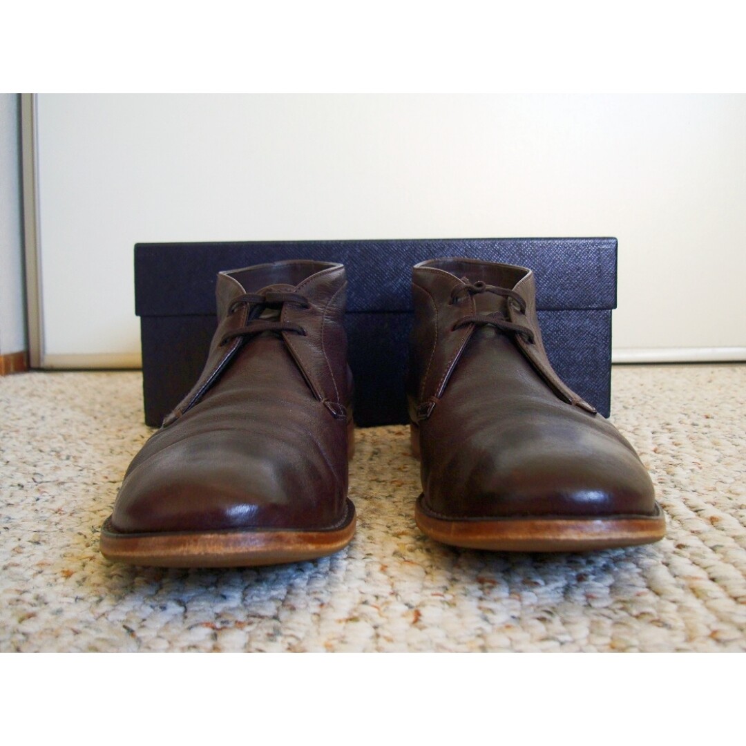 LIKE NEW Prada Nappa Aviator Chukka Boot 8.5 Prada Nappa Aviator 2 Chukka Boot UK 7.5 US 8.5 41 Calf  main image 3