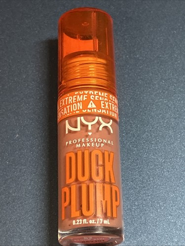 NYX Duck Plump High Pigment Plumping Lip Gloss 02 Banging Bare 0.23oz / 7ml - Picture 3 of 6