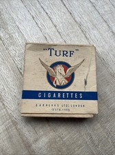 VINTAGE CIGARETTE/TOBACCO PACKET -  TURF empty box of 20