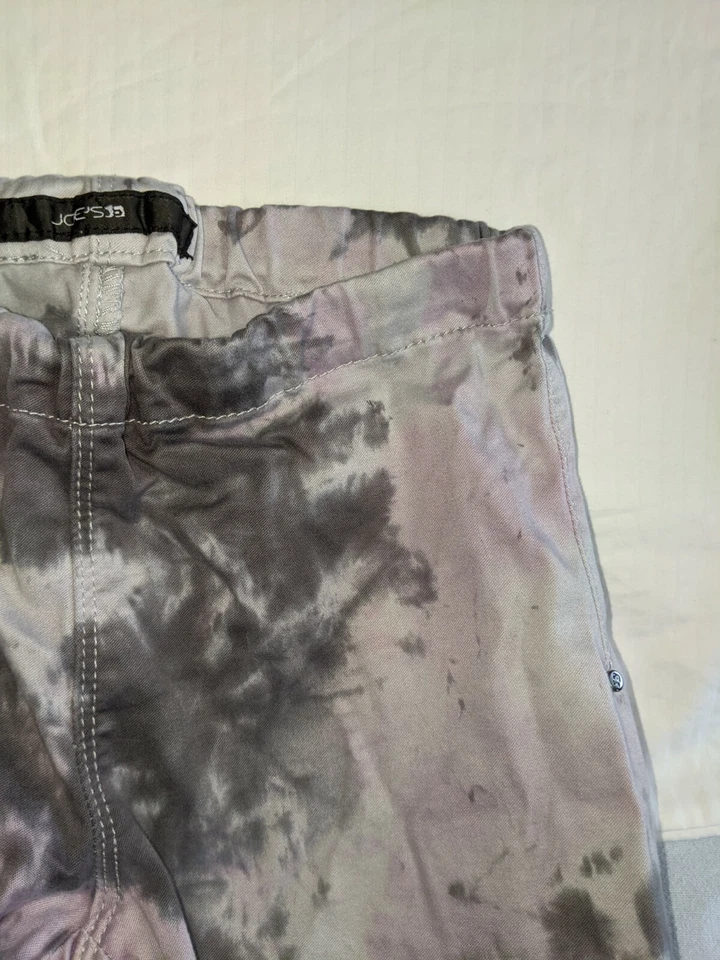 Joe's niñas talla Pantalón cintura elástica 14 gris tie dye. Lindo, gran calidad Foto 3 de 4