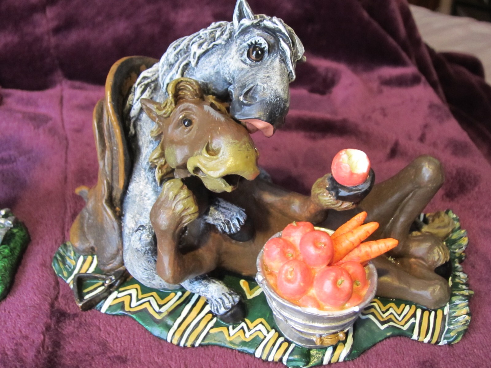 Vtg. lot of 7 Montana Silversmith assorted Elmer, Ellie horse Figurines