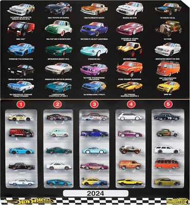 Hot Wheels Boulevard 25 Car Factory Set HRW96 2024 Minicar | eBay