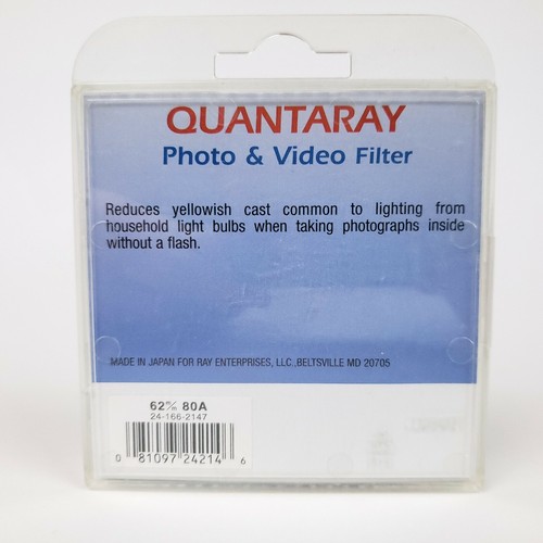 Quantaray 80A 62 mm Cooling Filter - Picture 2 of 3