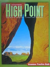 Grammar Practice Book, Level B, High Point: Success in Language Literatur - GOOD