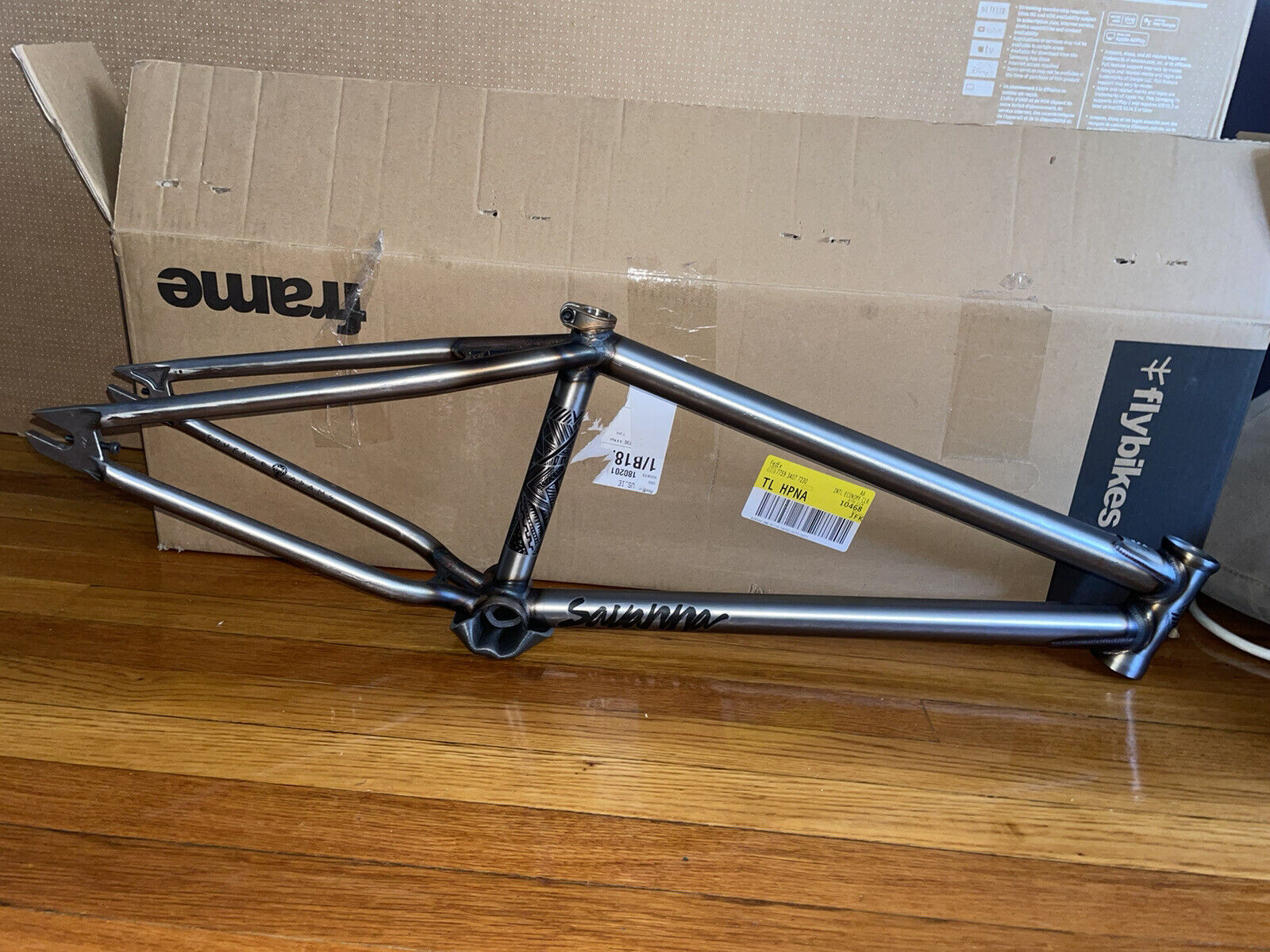 new Flybikes savanna 3 frame 20.6" bmx (courage adams signature) FLAT RAW