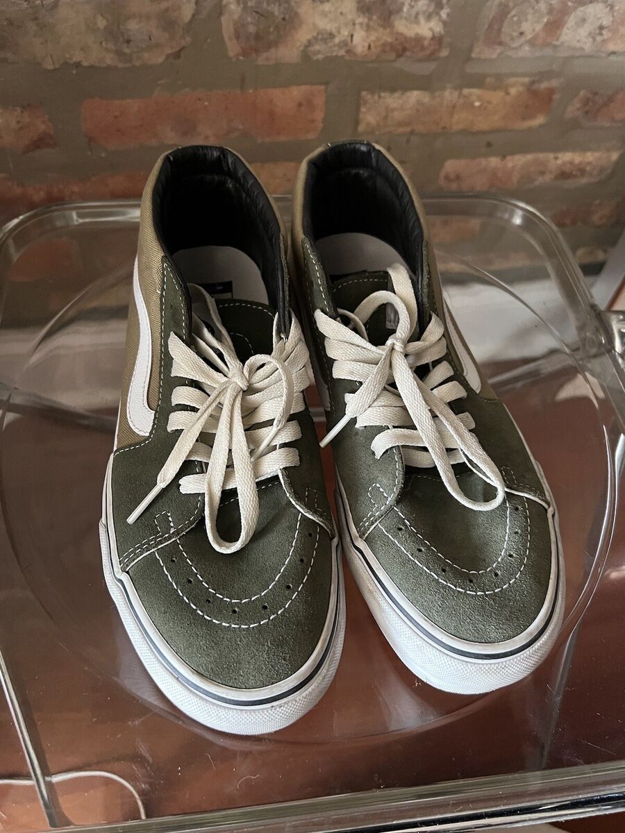 jjjjound x Vans Sk8-Mid Vault LX Green 2021 Size 8.5 OG Box jjjjound x Vans Sk8-Mid Vault LX Green 2021 Size 8.5 OG Box