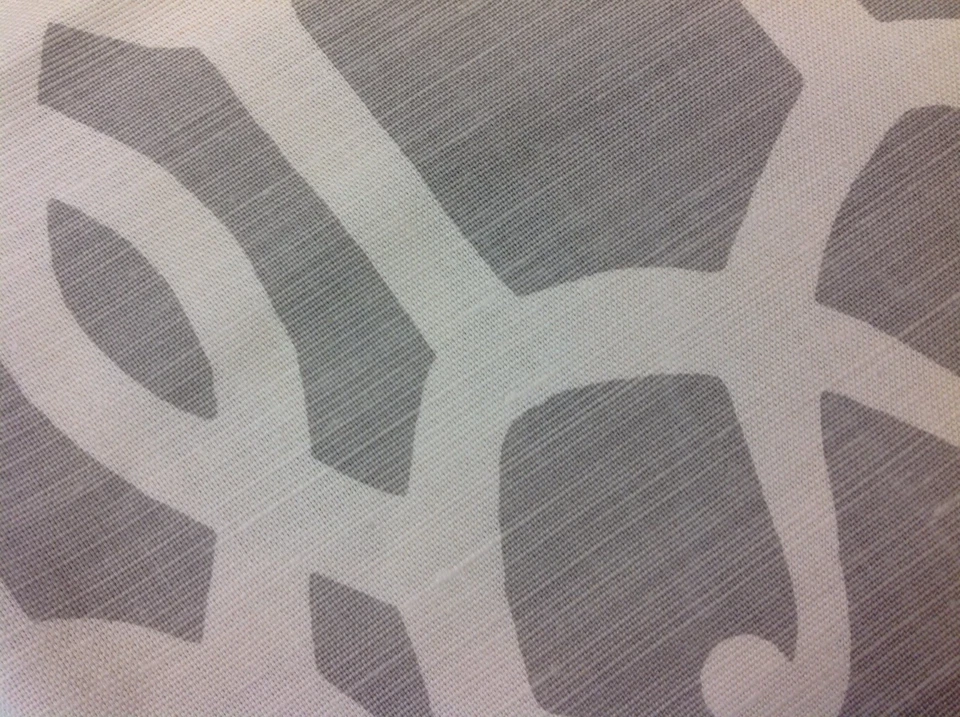 Tela de enrejado de lino Threads Lee Jofa - Zenith reverso/paloma 0,75 yd (ED75005,1) Foto 3 de 4