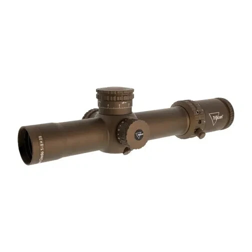 Trijicon Credo 1-8×28 FFP Riflescope – Coyote Brown Anodized