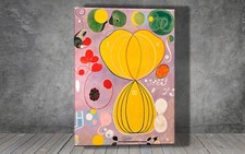 Hilma af Klint The Ten Largest No 7 Abstract CANVAS PAINTING ART PRINT WALL 2112