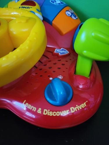VTech Learn and Discover Driver Educational Numbers Lights and Sounds - Picture 5 of 6