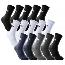 i1R Tennissocken Sportsocken Arbeitssocken Herren Damen Socken Baumwolle