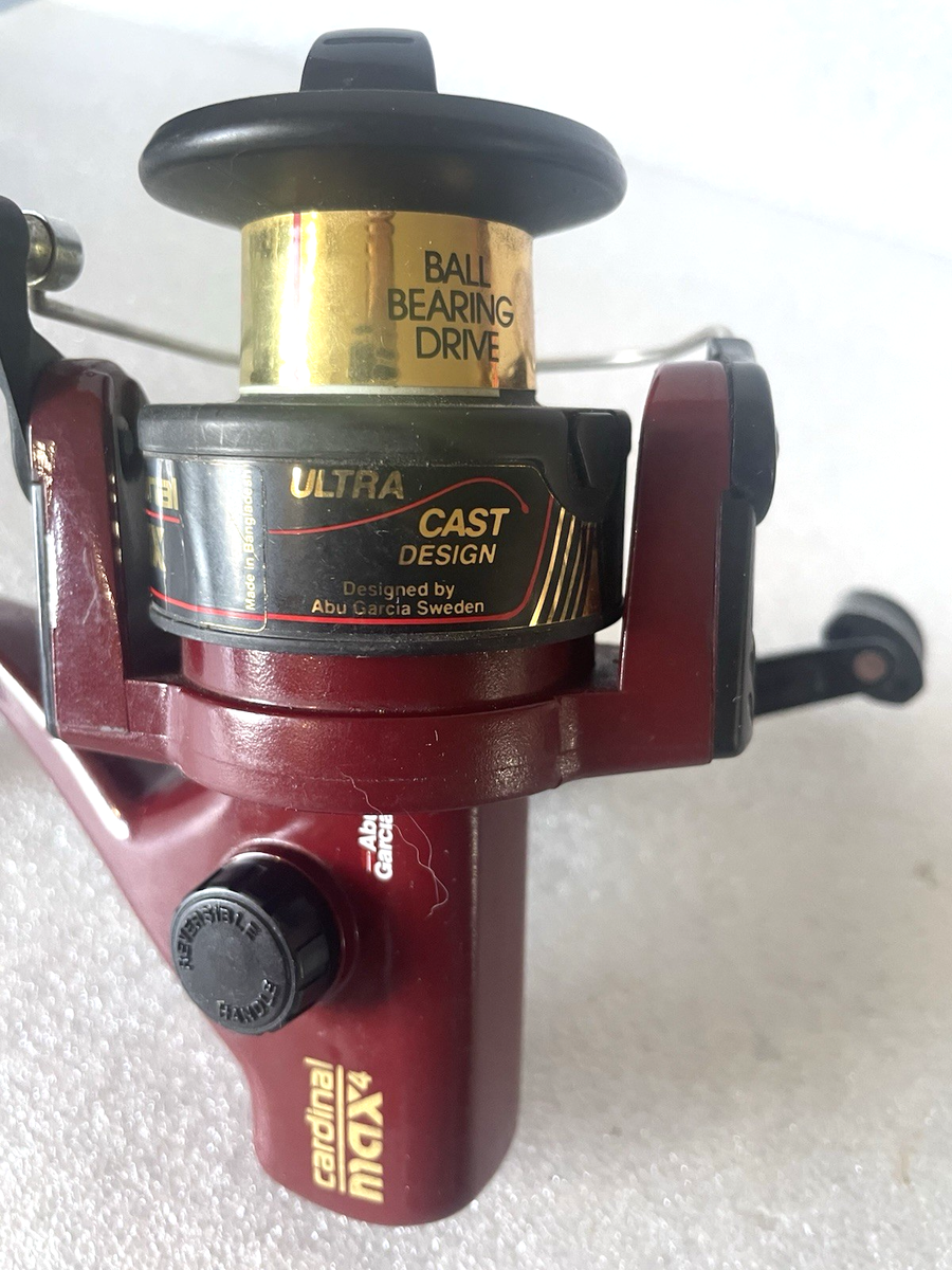 CARDINAL MAX 4 Abu Garcia Red Ultra Cast Design SPINNING