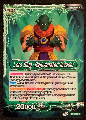 Lord Slug / Lord Slug, Rejuvenated Invader | BT12-055 C | Dragonball Super - Imagen 2 de 3