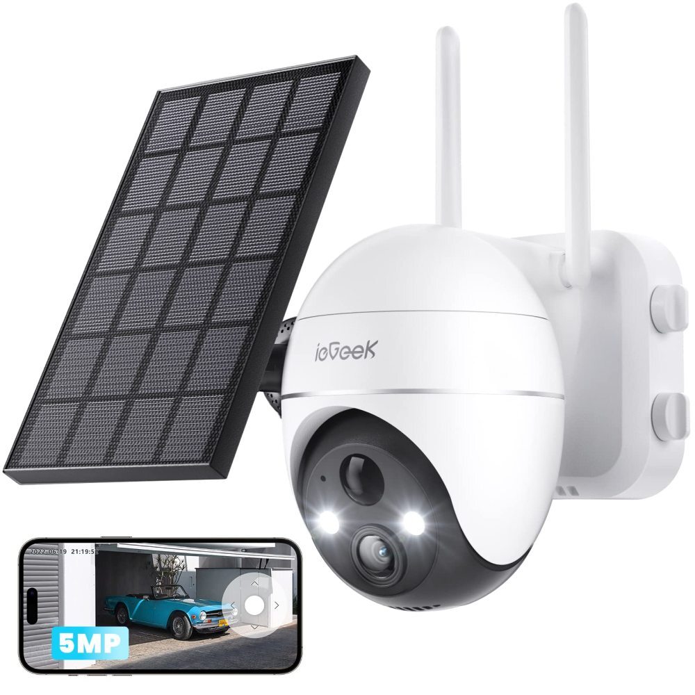Caméra surveillance WiFi extérieure pour sécuriser le jardin sans câble