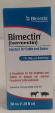 50ML cattle swine treatment control internal external parasite iverm injectable